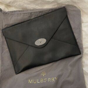 Mulberry envelope clutch bag